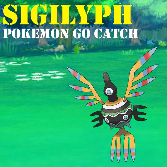 Pokémon GO Catch - Sigilyph - Regional Pokemon