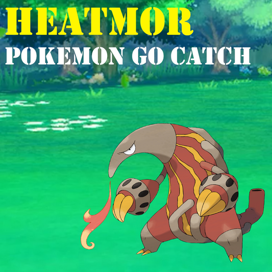 Pokémon GO Catch - Heatmor - Regional Pokemon